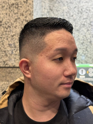 スキンフェード×ベリーショート