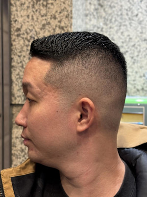 スキンフェード×ベリーショート