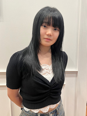 ダークトーン/トーンダウン/韓国女子/美髪/暗髪/髪質改善