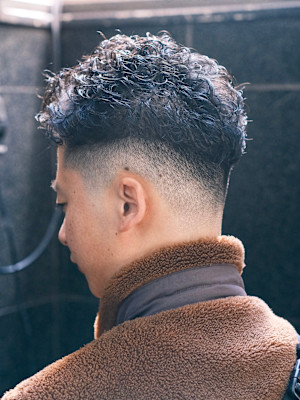 メンズパーマ/床屋/神田/バーバー/メンズ