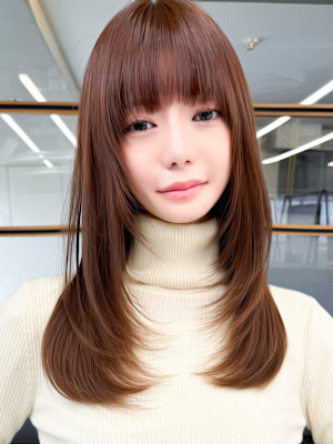 【艶感★オルチャンヘア】韓国風 巻き髪大人可愛い小顔カール