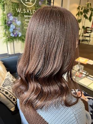 【W_SALON 河原町】チョコレートブラウン/透明感カラー