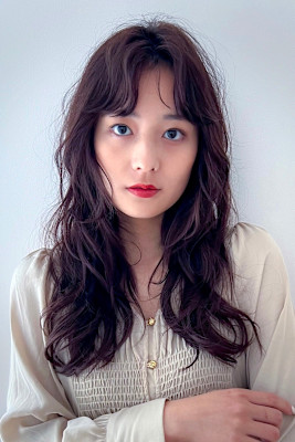 20代・30代/ロングヘア/暖色カラー