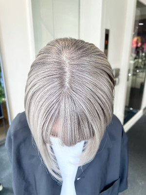 【W_SALON 河原町】ホワイトシルバー/寒色ハイトーン