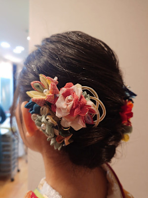 成人式ヘアセットのみ￥9,900★リハーサル付き★