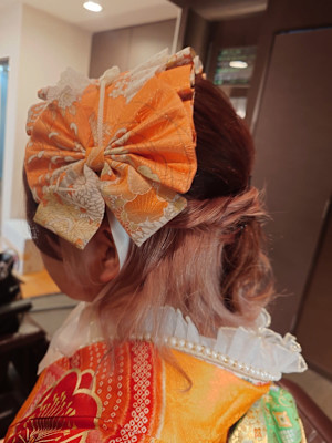 成人式ヘアセットのみ￥9,900★リハーサル付き★