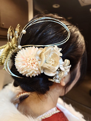 成人式ヘアセットのみ￥9,900★リハーサル付き★