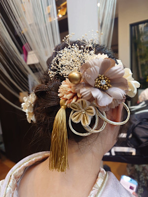 成人式ヘアセットのみ￥9,900★リハーサル付き★