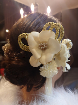 成人式ヘアセットのみ￥9,900★リハーサル付き★