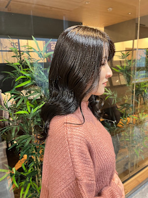 ロング グレージュ