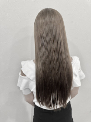 トリプルカラー×シルバーベージュ