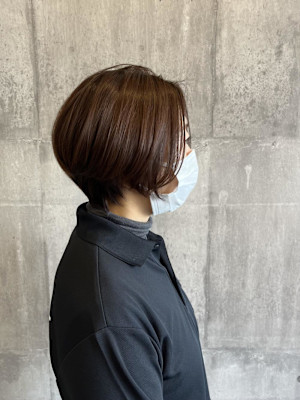 前髪なしの大人ショート＊ARCH Sayaka＊