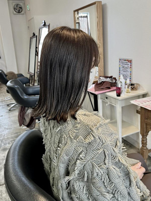 切りっぱなし／透明感カラー＊ARCH Sayaka＊