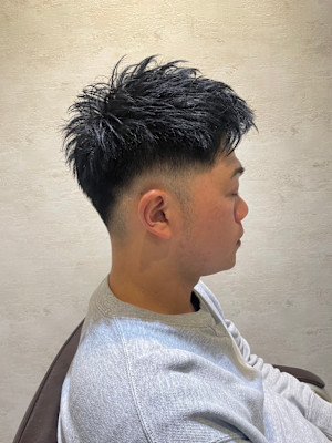 清潔感/ショート/刈り上げ/ビジネス/薬院