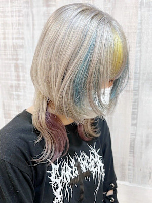 ハイトーン×おまかせデザインカラー