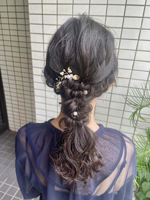 ローポニー☆セミロングヘア