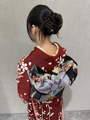 成人式ヘアアレンジ