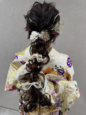 成人式ヘアアレンジ