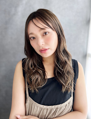 20代30代40代　大人ニュアンス似合わせロング