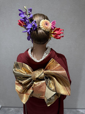 成人式ヘアセット