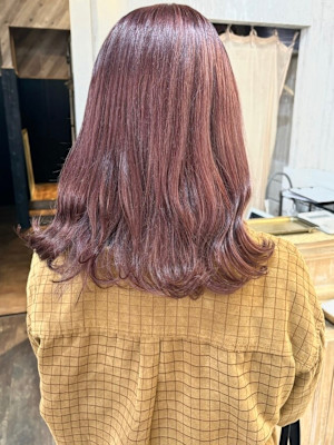 ハーフブリーチ×ピンクラベンダー