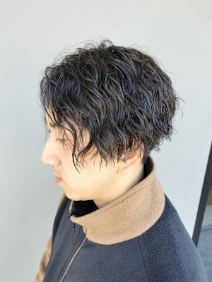 【武藤】色気センターパートツイスパ