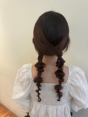 お呼ばれヘアアレンジ