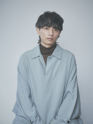 メンズパーマウルフカット