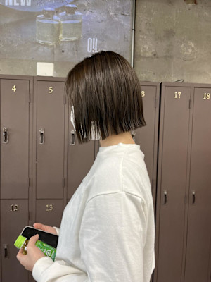 ミロワールストレート＋ボブ