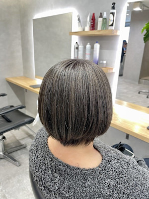 G ダブルカラー/暗めグレージュ