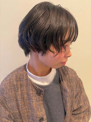 ショート×パーマ