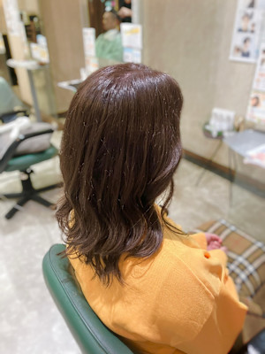 韓国風デジタルパーマ