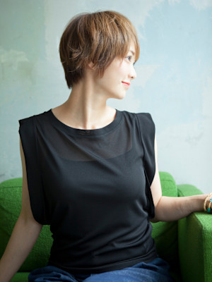 襟足スッキリショート