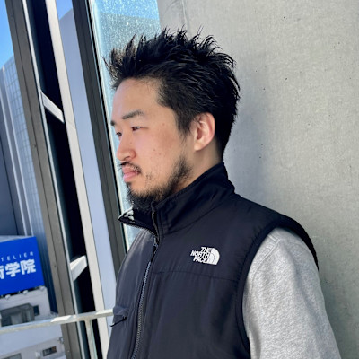 メンズ　スパイキーショート