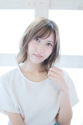 ハイトーン/ミックス巻き/マロンベージュ