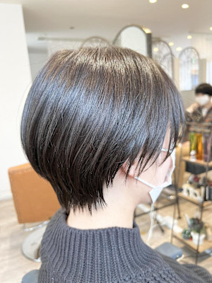 マッシュショート×アッシュ