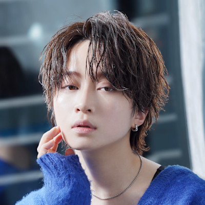 【alpha 新宿】センターパート×ツイストスパイラルパーマ