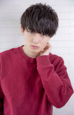 【小久保style】メンズカットツーブロックツイストウルフ