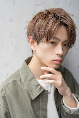 【小久保style】メンズカットツーブロックツイストウルフ