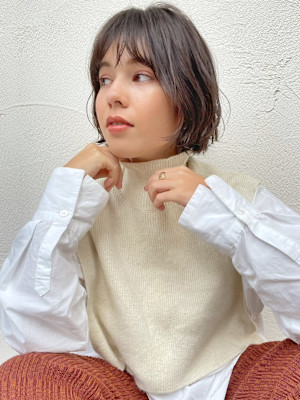 MILK/MURIEL ボブスタイル