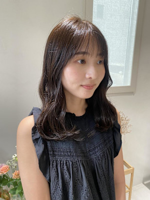 《花屋併設》透明感カラー