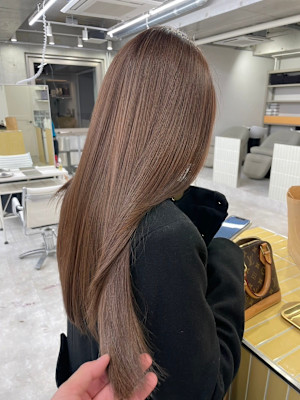 ラベージュ　グレージュ　髪質改善トリートメント