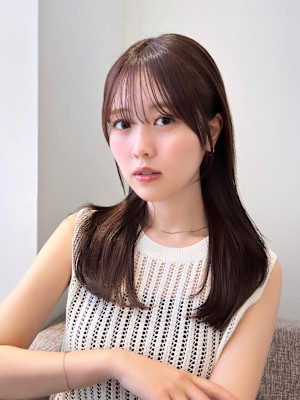 顔まわりカット/前髪/似合わせカット/レイヤーカット/銀座