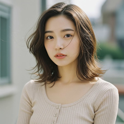 ミディアムボブ