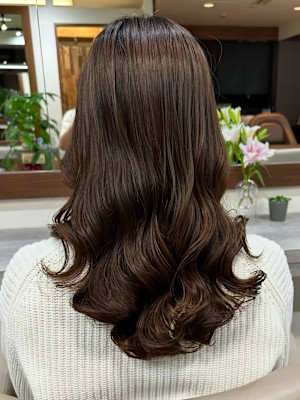 コテ巻き風パーマ/韓国風パーマ