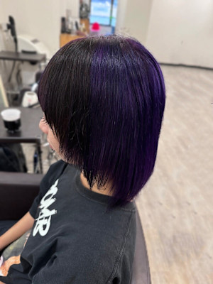 パープルデザインカラー