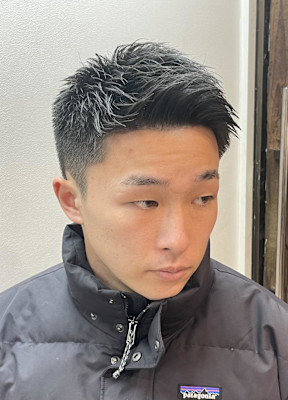 メンズベリーショートヘアスタイル