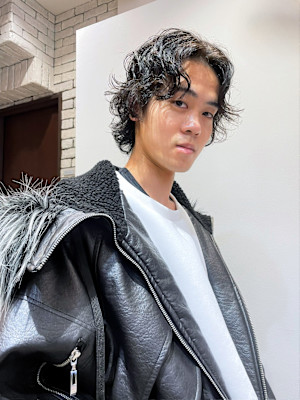 モードウルフ×ゆるふわパーマ