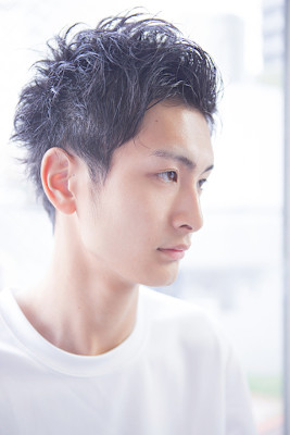 ビジネスアップバング/爽やかツーブロック/刈り上げショート