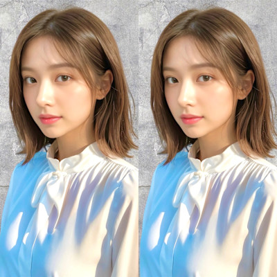 シアーレイヤーボブ